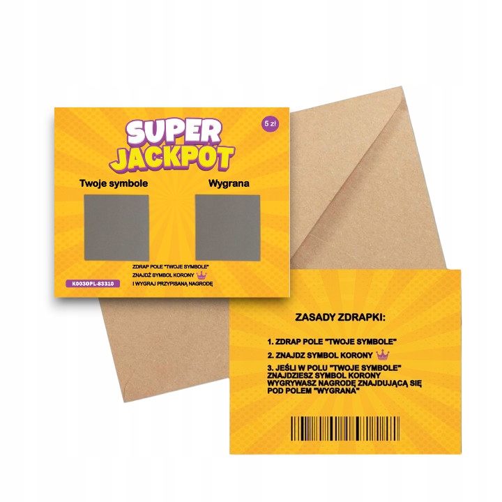 ZDRAPKA Kupon Loteria ZOSTANIECIE PRADZIADKAMI CIĄŻA Marka inna