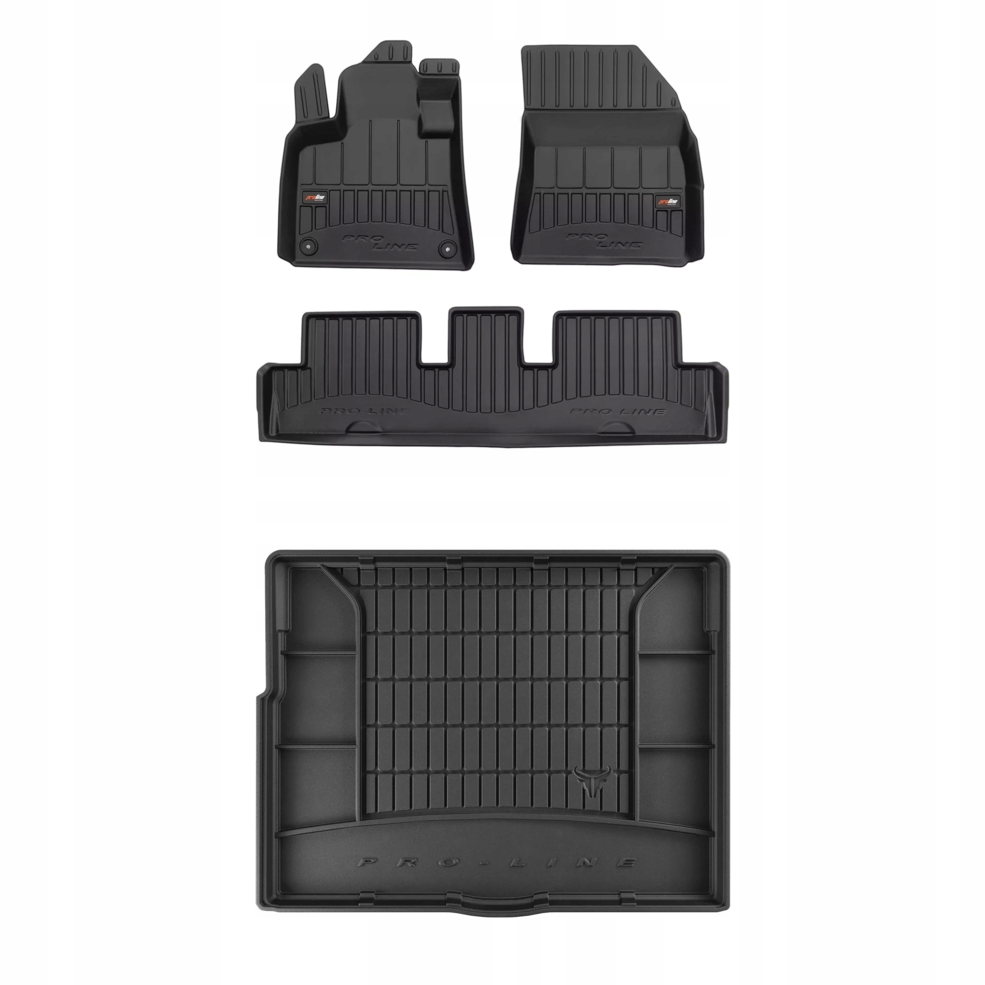 Gumová sada 3D koberčekov a rohoží Citroen C4 Picasso II 2013-2019 spodná časť