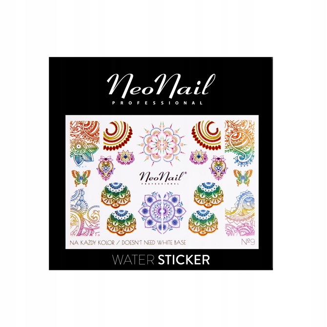 NeoNail Naklejki wodne-09