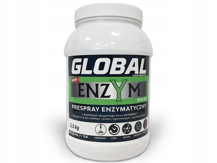 Global Clean Prespray Enzym PRO98 2,5 kg