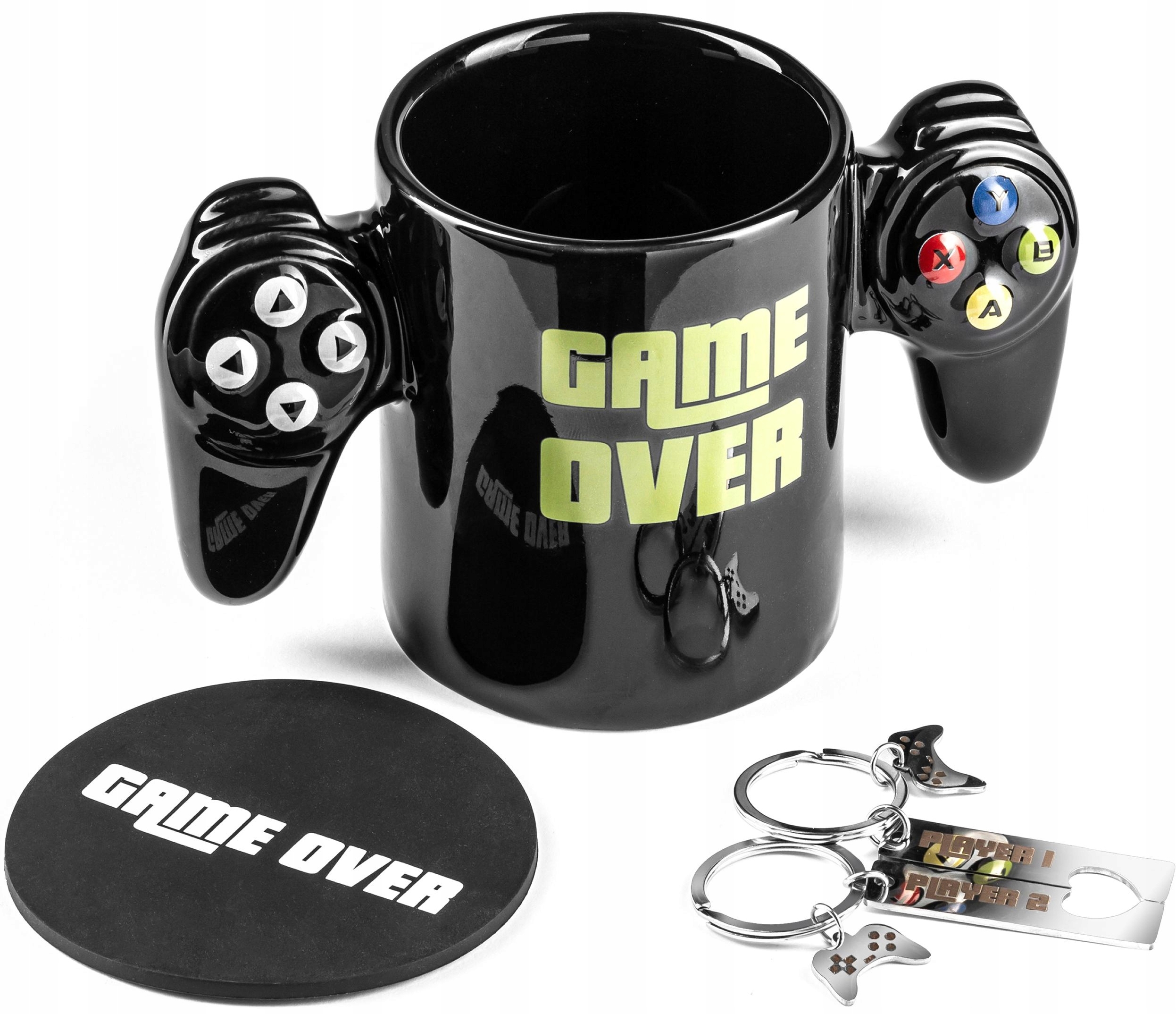 Veselý Dárek na bakalářský set pro hráče Hrnek Game Over pro něj
