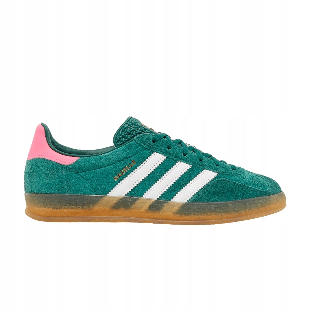 adidas Gazelle Indoor Collegiate Green Lucid Pink (Dámské)