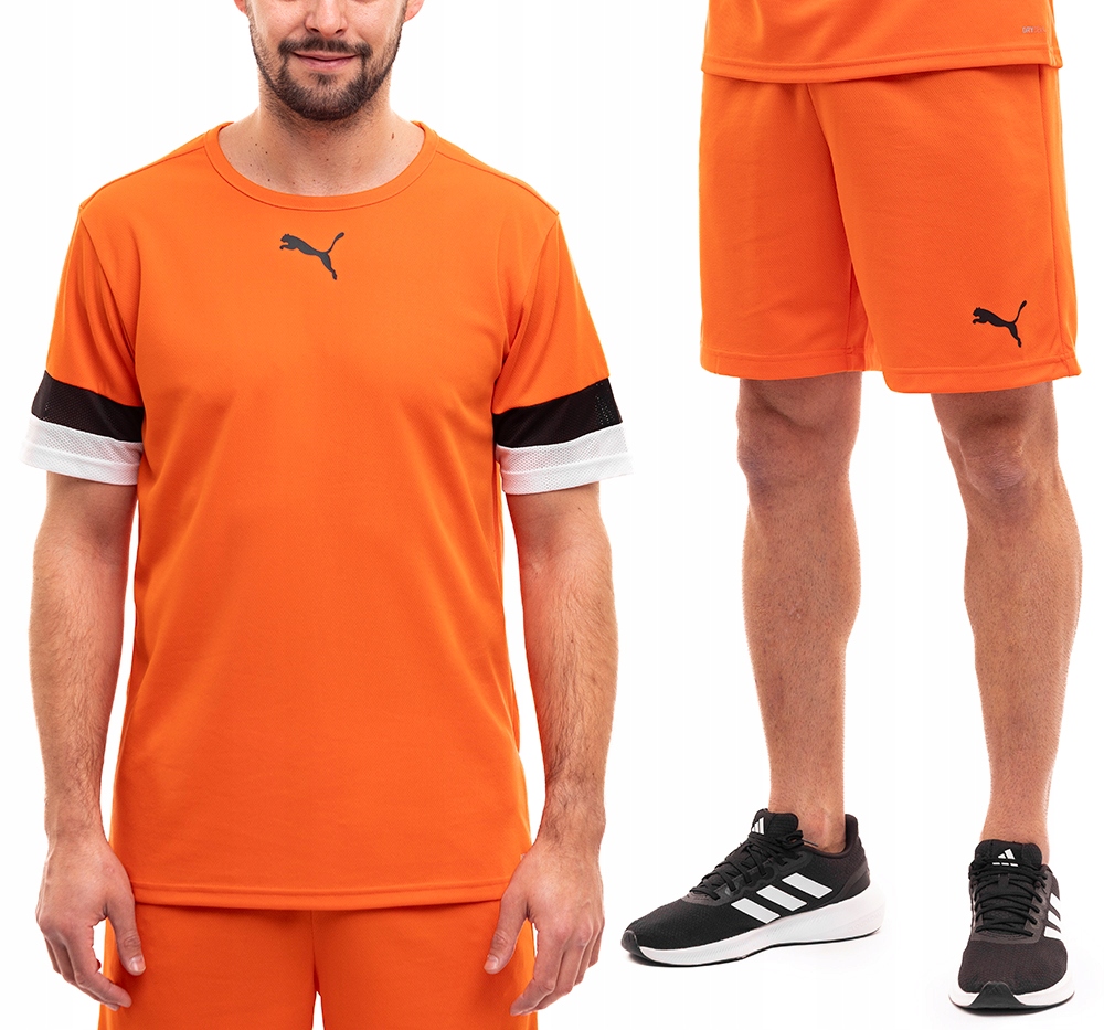 Sportovní oblečení Puma teamRISE Pánský tréninkový komplet Tričko Kraťasy M