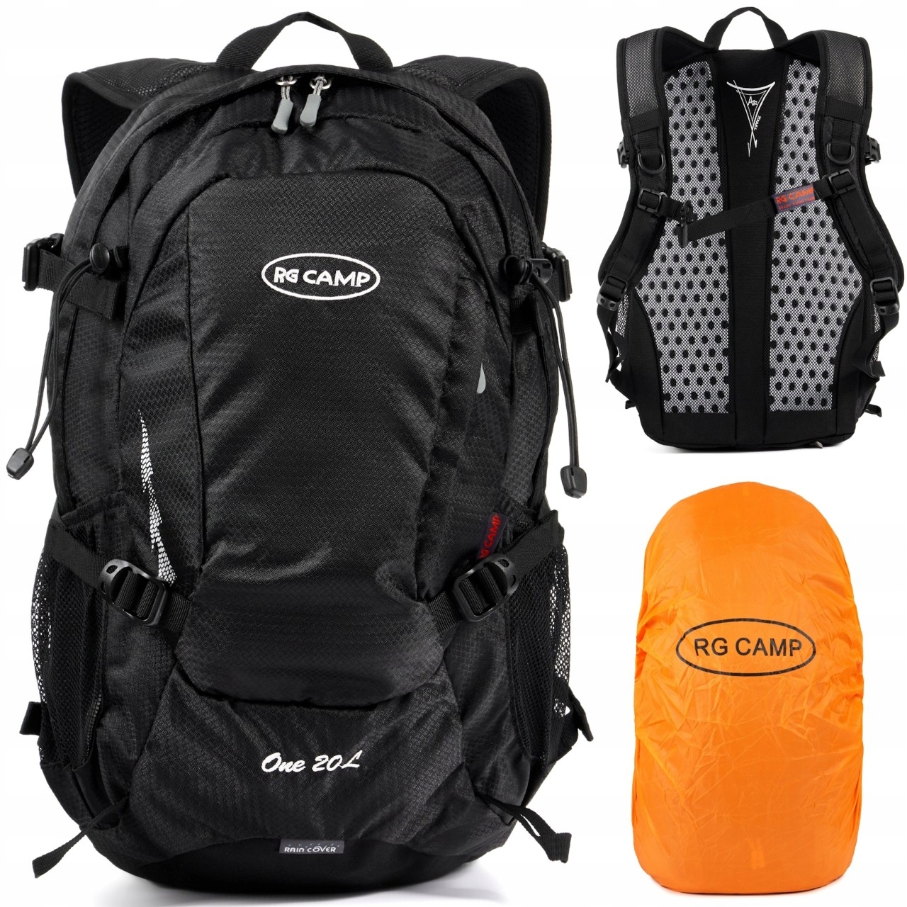 Plecak turystyczny trekkingowy 20L Solidny w góry sportowy górski do pracy