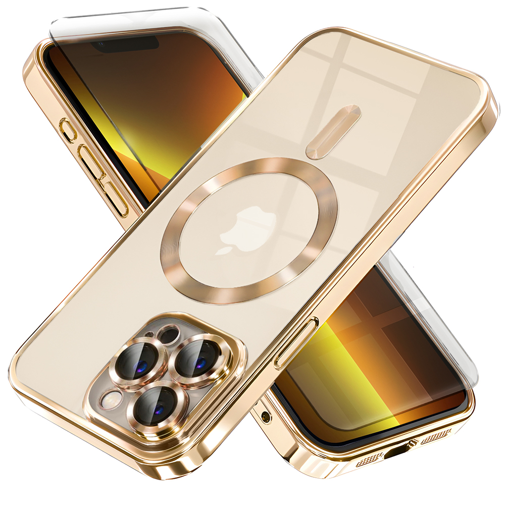 Iphone 13 Pro Złoty w Etui, case, pokrowce i obudowy na