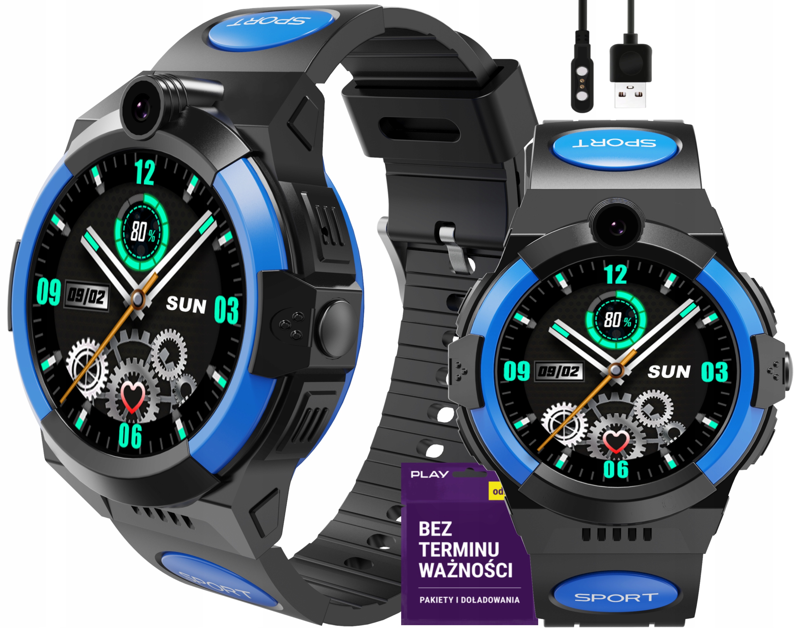 

Smartwatch Dla Dzieci Wodoodporny Gps 4G Lte Gry