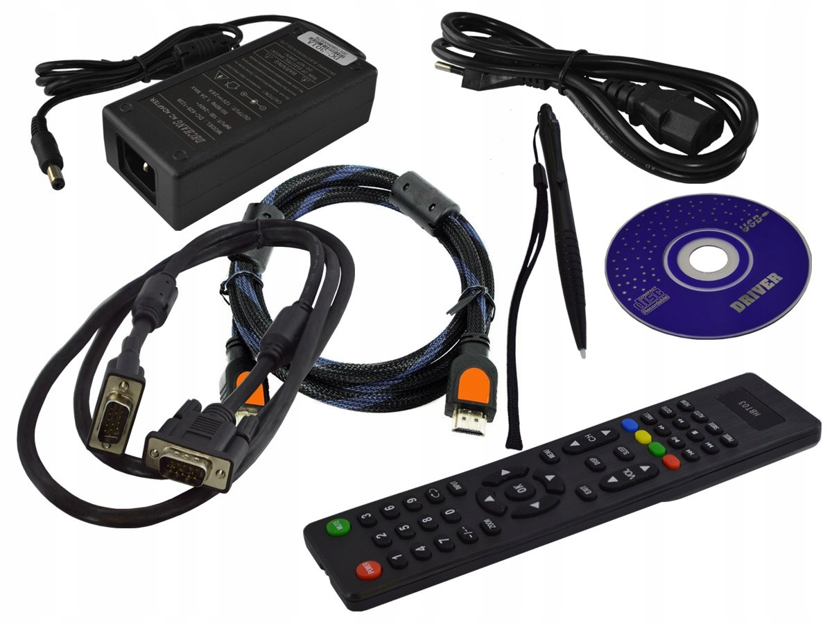 Monitor dotykowy lcd 15cali cali vga hdmi 12v 230v Model MPC1550T