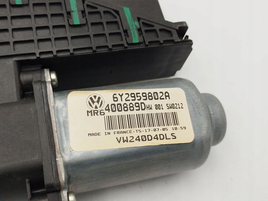 VW Polo T5 Skoda module mini motor windows left front 6Y2959802