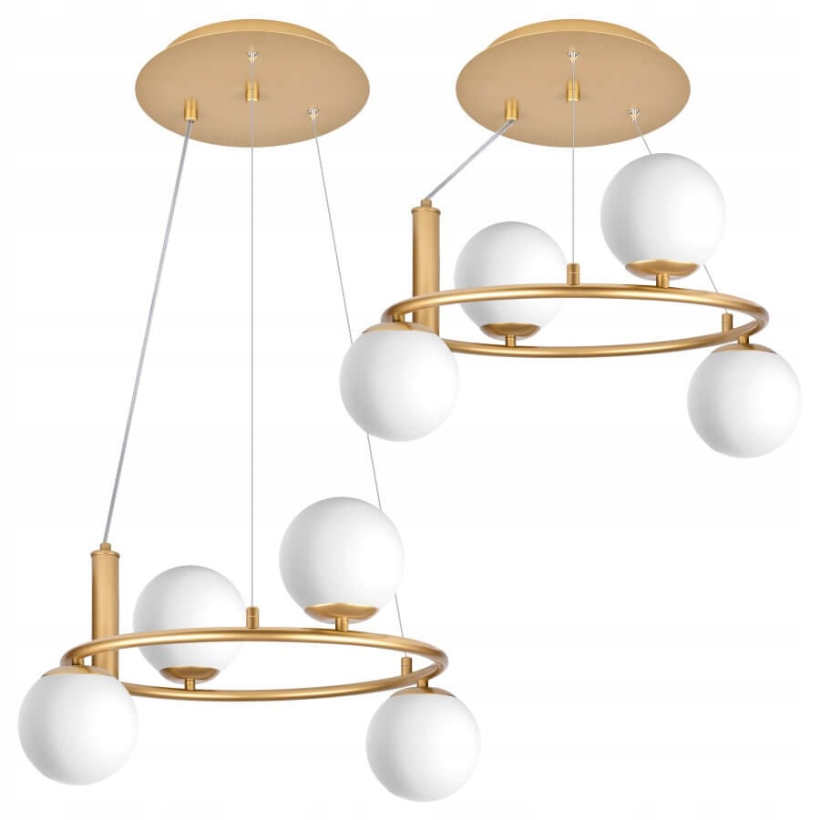 Ceres 4 Závěsná lampa Moderní skleněné koule, 4xE14