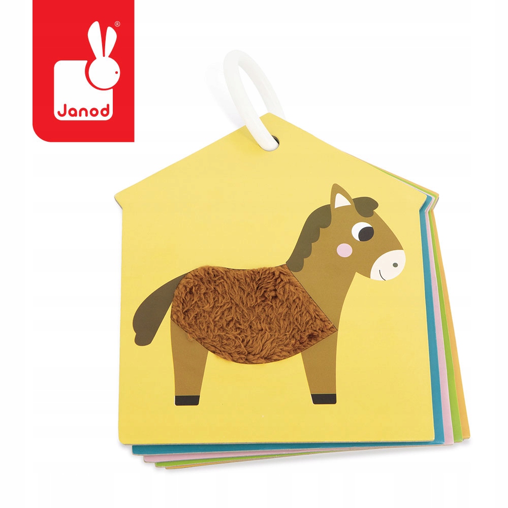 Karty sensoryczne Farma Janod 12 m-cy+ Bohater brak