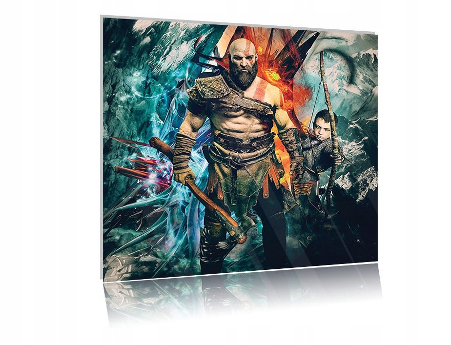 

Obraz szklany na szkle God Of War 01 30x30