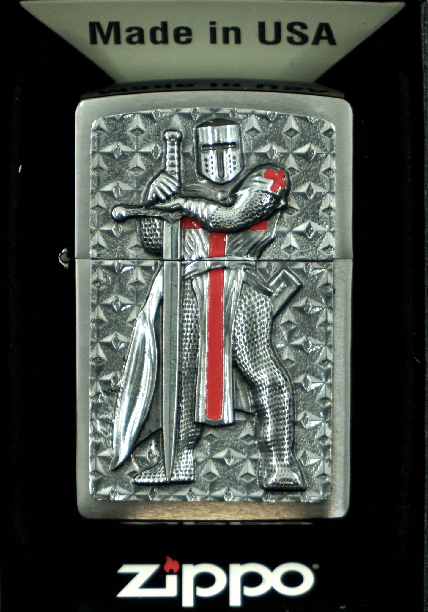 Zapalniczka ZIPPO TAMPLER 2 2005918 Wiatroodporna Benzynowa