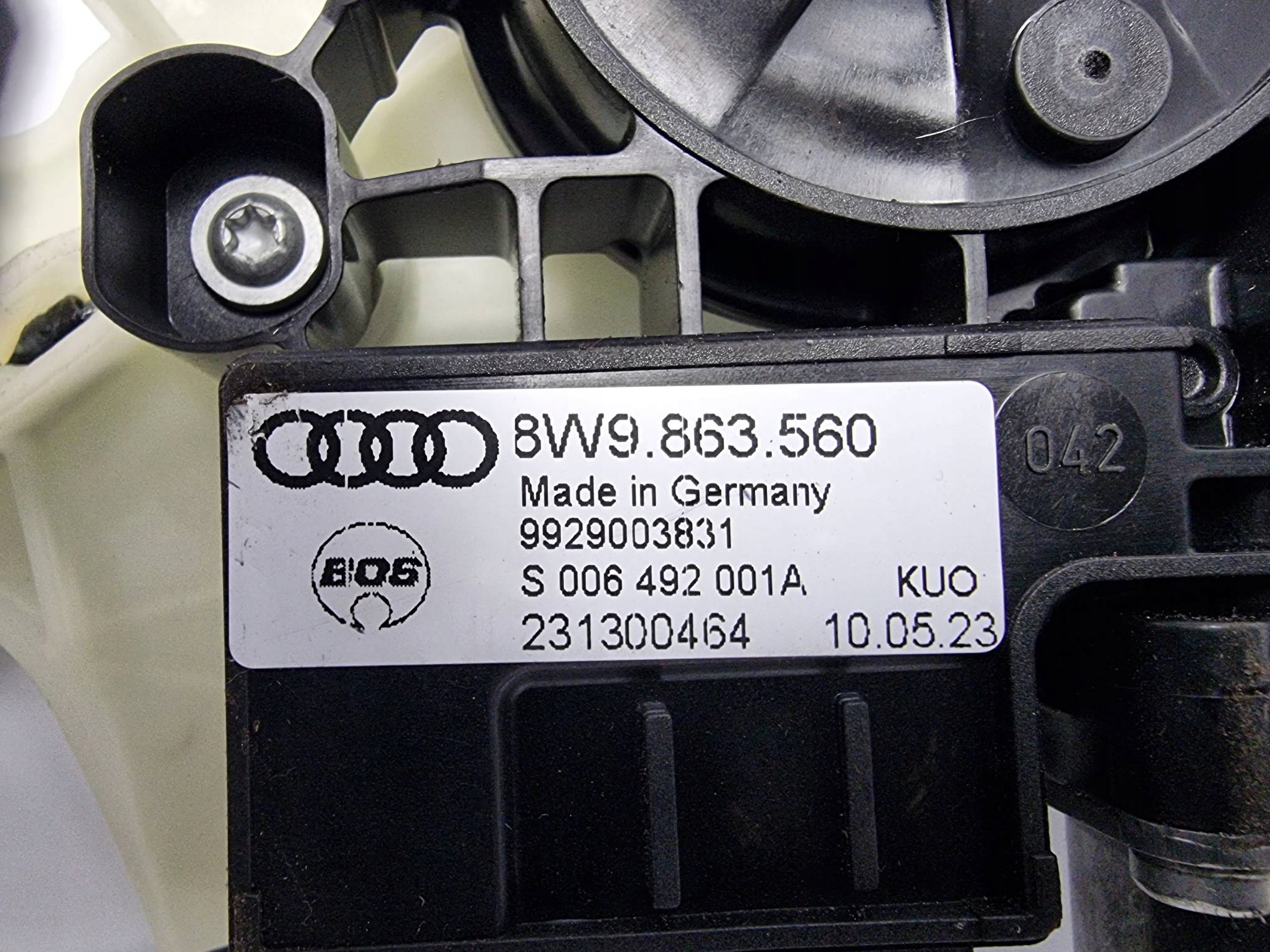 Mécanisme ROLETY 8W9863560 AUDI A4 B9 QUATTRO