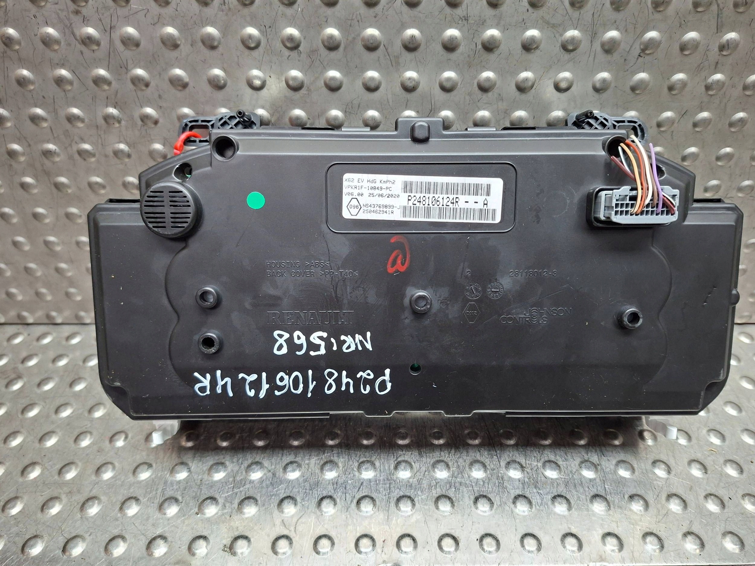 dials P248106124R RENAULT MASTER IV Z.E ELEKTRYK 2021