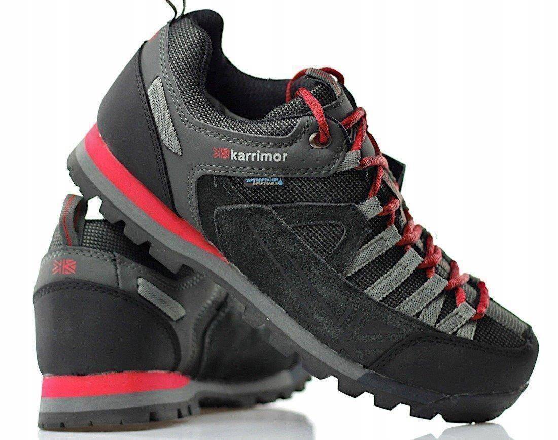 Pánské trekové boty do hor Karrimor Spike Low K950-BKR Vel. 39