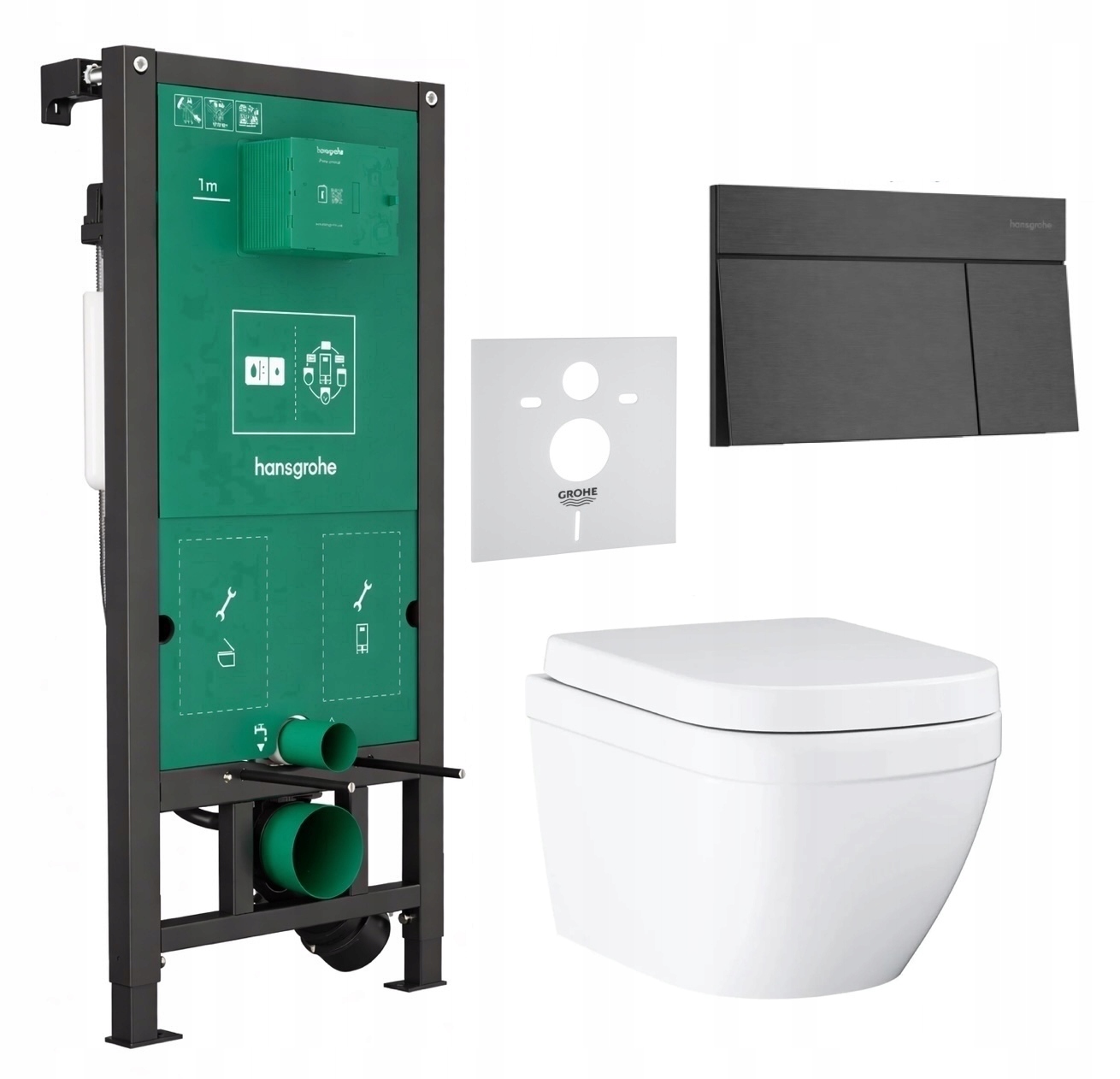 7v1 Wc Sada Stelaz Hansgrohe Iframe Wc Miska Grohe Tornado Tlačidlo