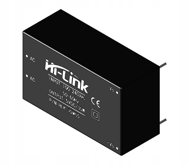 Przetwornica/zasilacz impulsowy Acdc 5V HLK-10M05