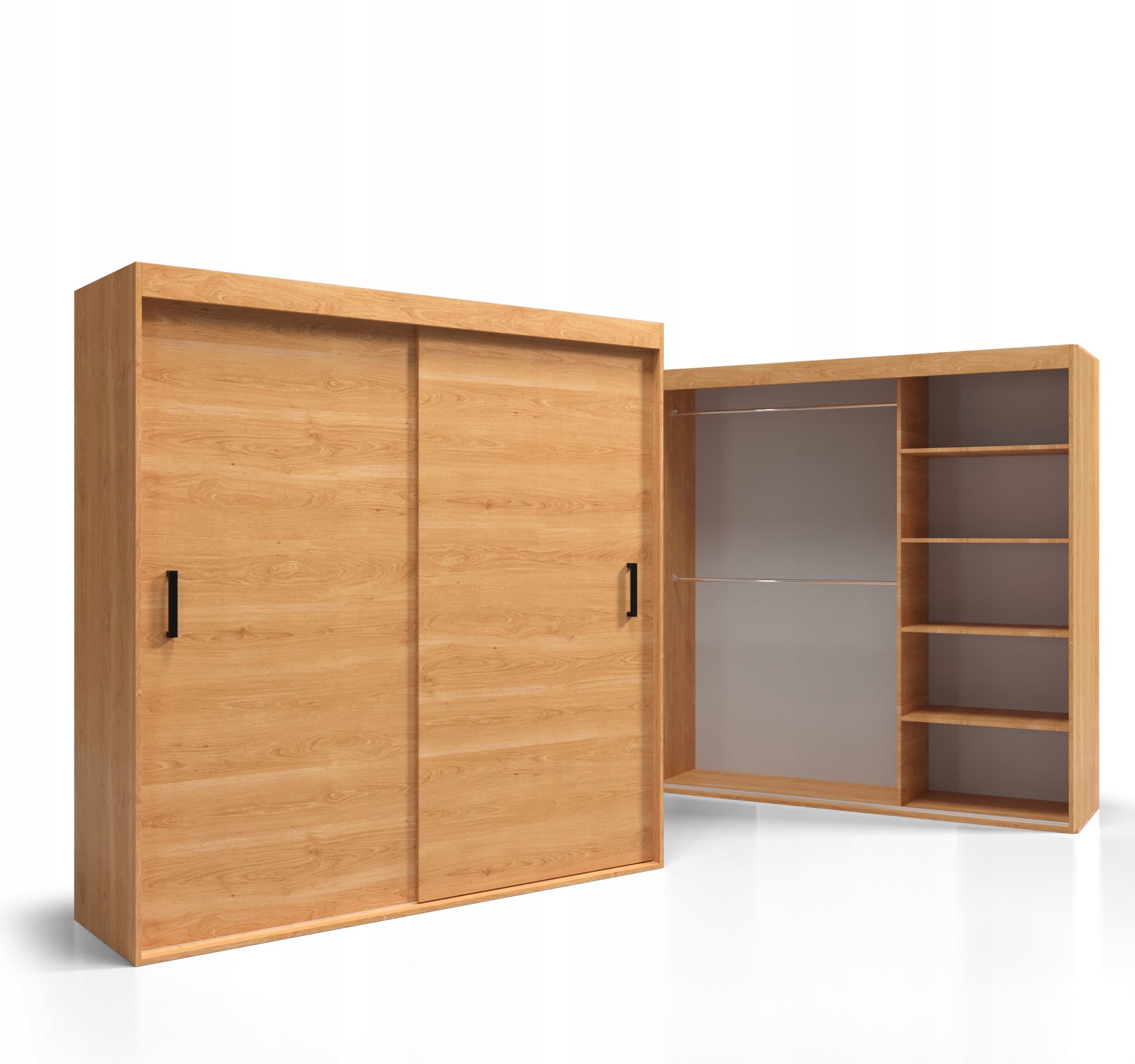 Skříň s možností personalizace 180 x 245 mm police tyče VSZ08