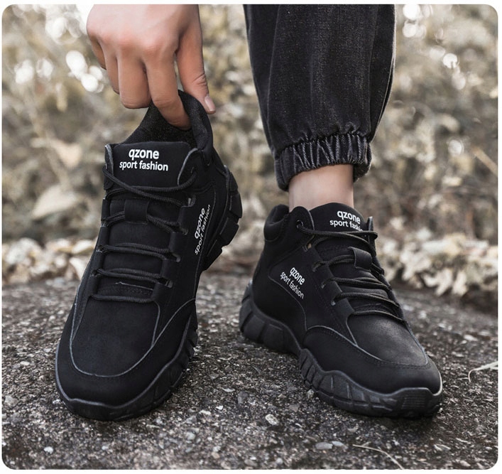 CZARNY LEKKIE CASUAL MĘSKIE TREKKINGOWE BUTY SPORTOWE WYGODNE R.40 EAN (GTIN) 0692878753760