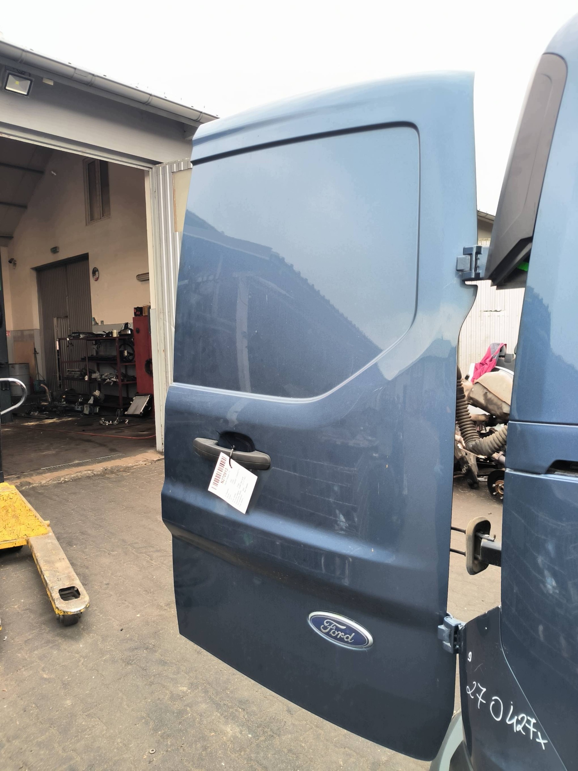 vrata desna stražnji dio BLUE METALLIC TRANSIT CONNECT II
