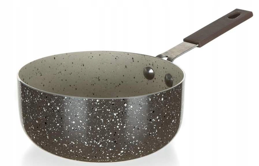 

Garnek rondel 14 cm Mały Marrone marmurkowy brąz