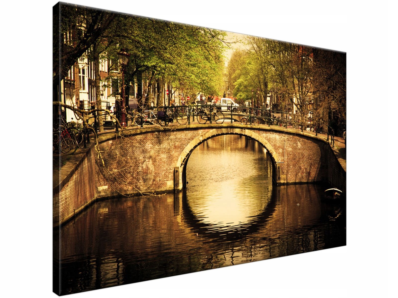 

Obraz drukowany Most w Amsterdamie 90x60 canvas