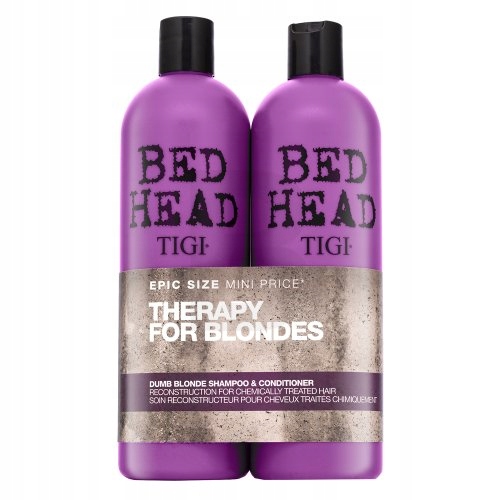 Tigi Bed Head Dumb Blonde Shampoo & Conditioner šampon a kondicionér pro bl