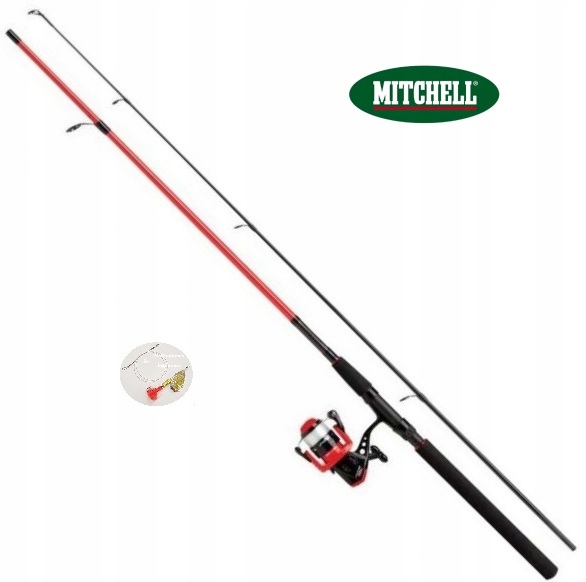 Rybářský Set Mitchell Catch Pro Spinning 2,42 m Zátěž 10-30g Připraven K Rybolovu