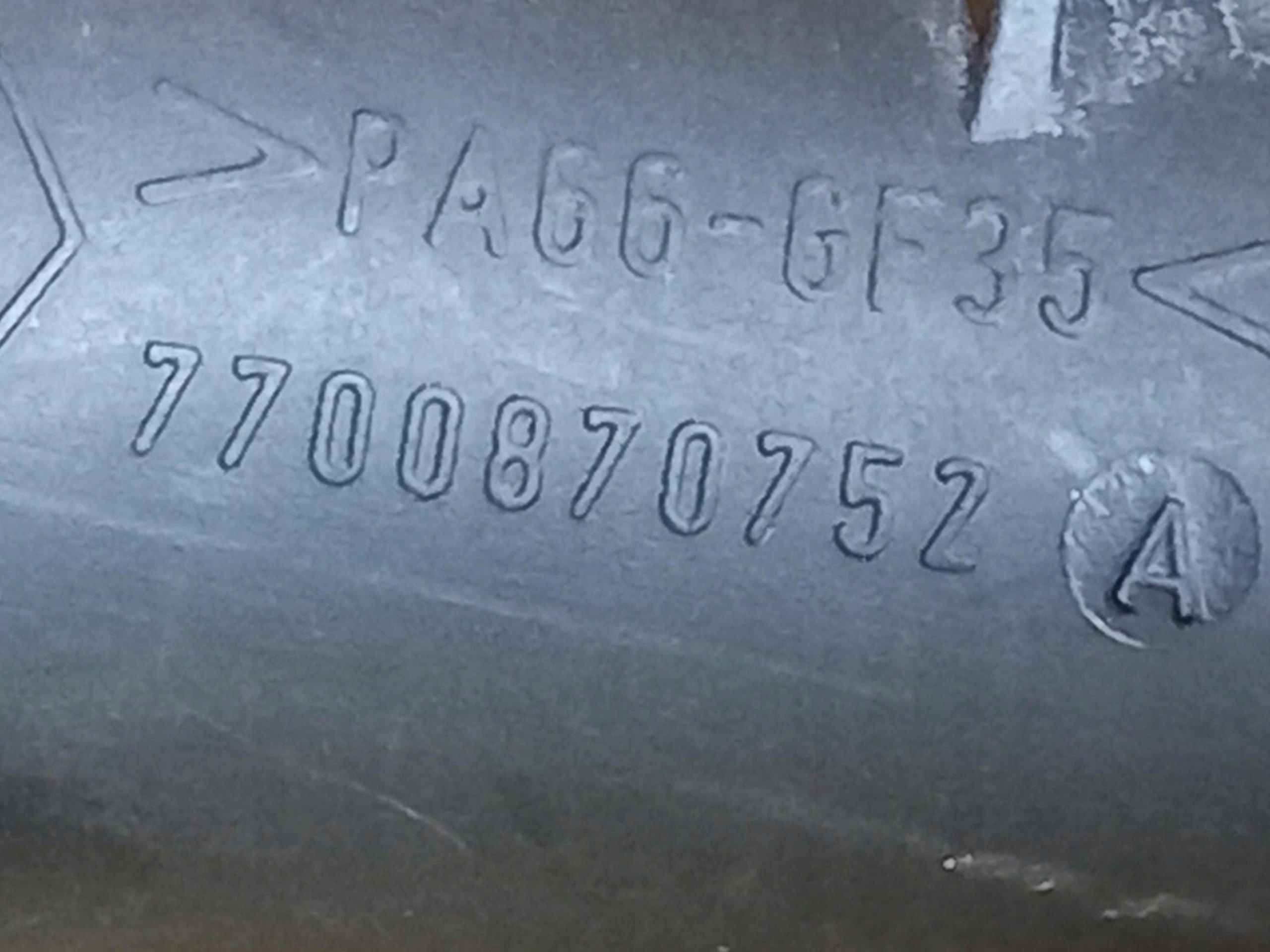 pipe wiring air RENAULT MEGANE and 1.9 DTI 7700870752A