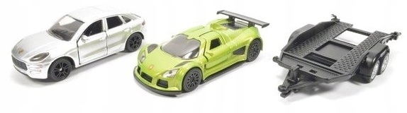 

Siku 2544 Samochód sportowy z lawetą | 2 auta 1:55