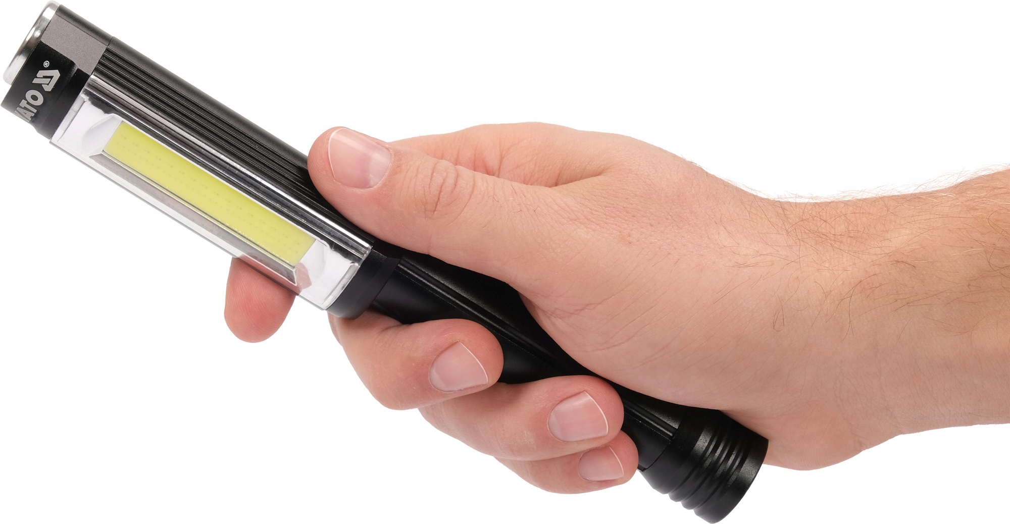 LAMPA LATARKA WARSZTATOWA COB LED 3W NA BATERIE Marka Yato