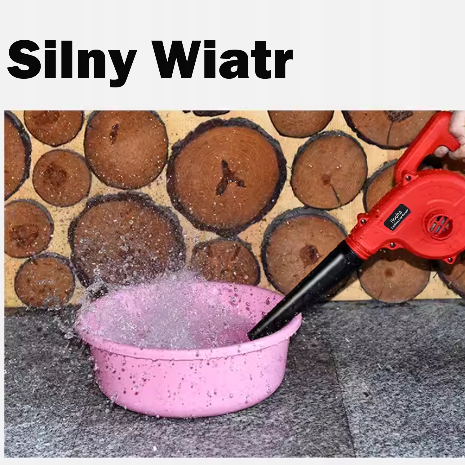 Dmuchawa Odkurzacz Samochodowy Akumulatorowa 2W1 Ogrodowa Mocny Zestaw 21V Waga narzędzia 1.5 kg