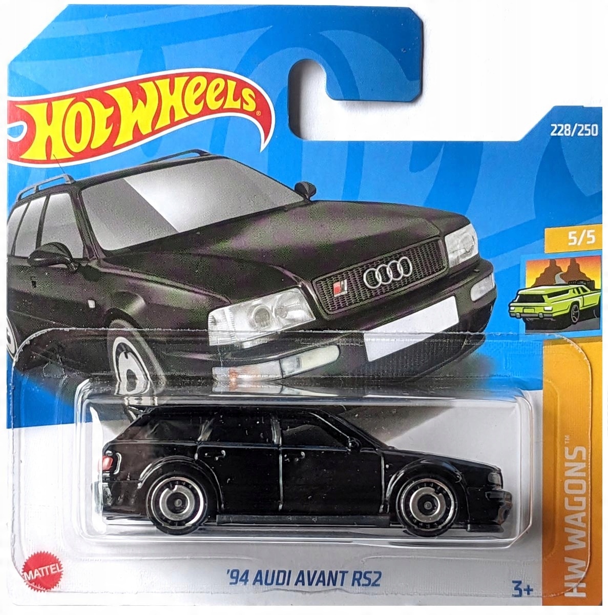 

Hot Wheels 94 Audi Avant RS2 Hw Wagons 5/5 1:64 No