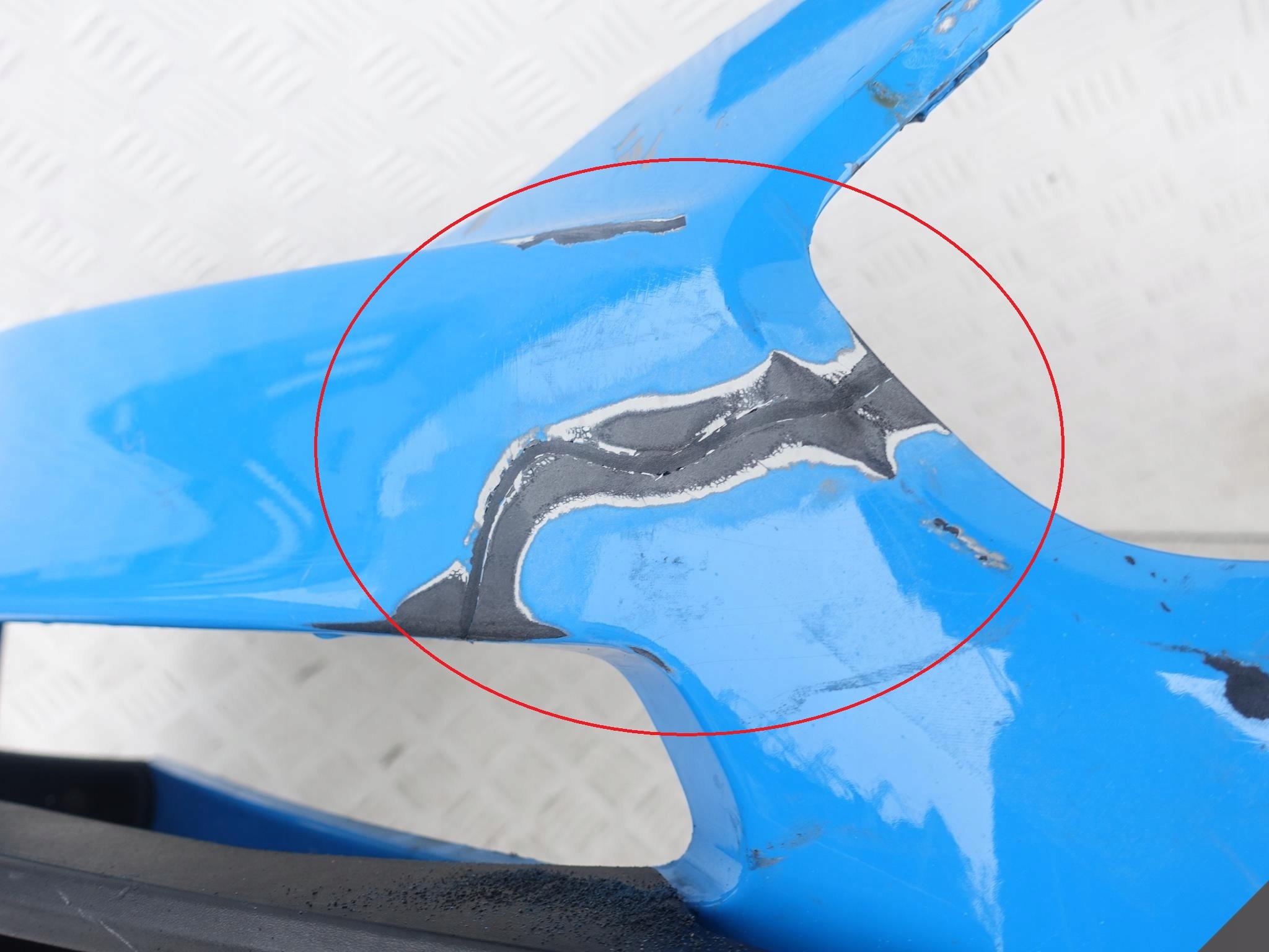 FORD MUSTANG VI 6 LIFT 17- bumper grid SPOILER
