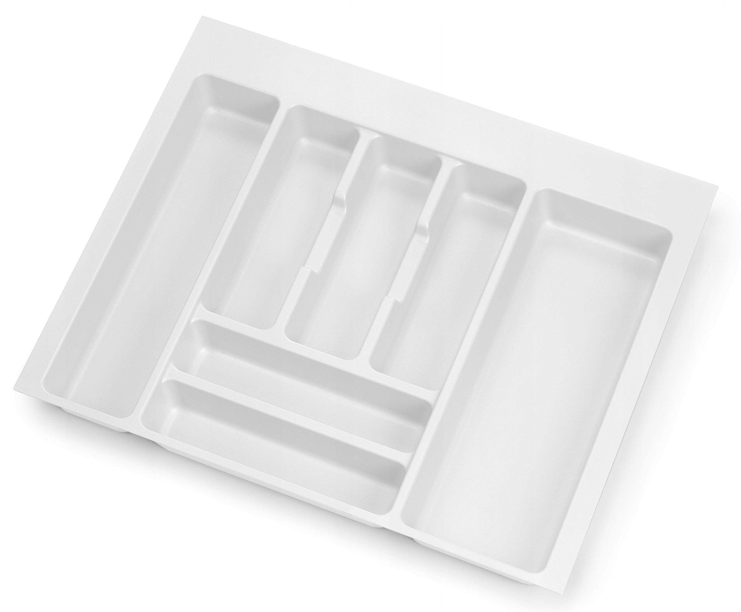 

Organizer na sztućce Emuca do szuflady 60 cm Biały