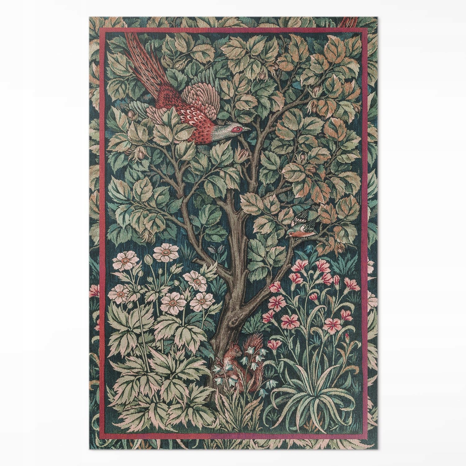 Vinylový koberec v modernom štýle Rozmer: 150 x 225 cm Bažant William Morris