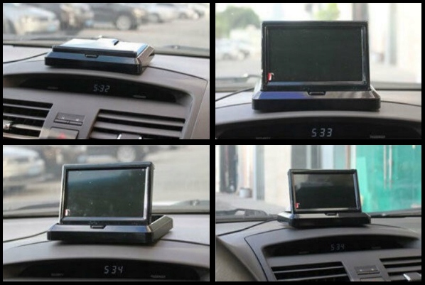 MONITOR 4.3'' SKŁADANY TFT LCD DO KAMERY COFANIA Wyświetlacz LCD ekran