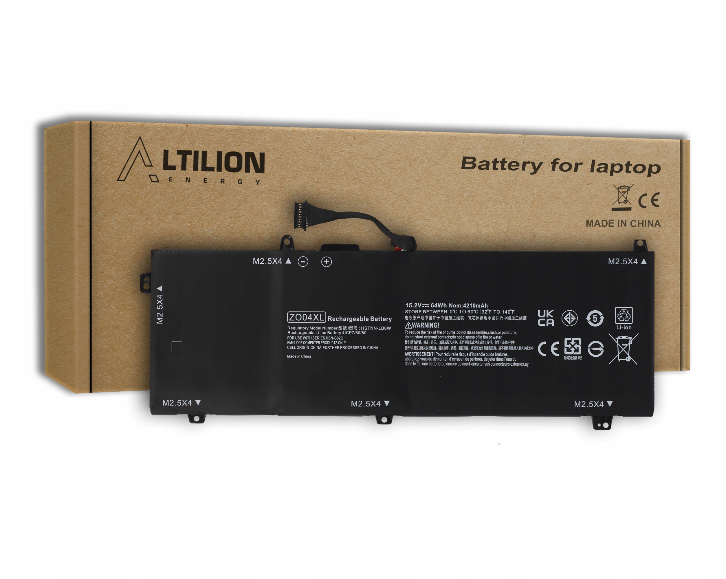 Baterie Altilion Energy ZO04XL kompatibilní s Hp