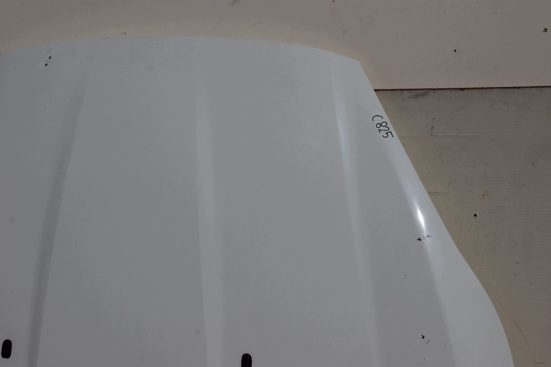 bonnet FORD FIESTA MK7 POLIFT 2012-2017 code lakieru: Frozen White