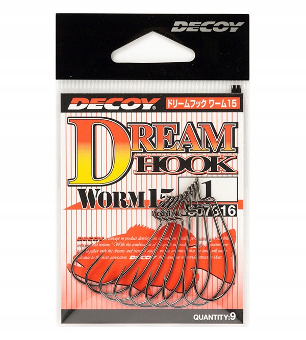 Decoy Worm 15 Dream Hook #8 9szt