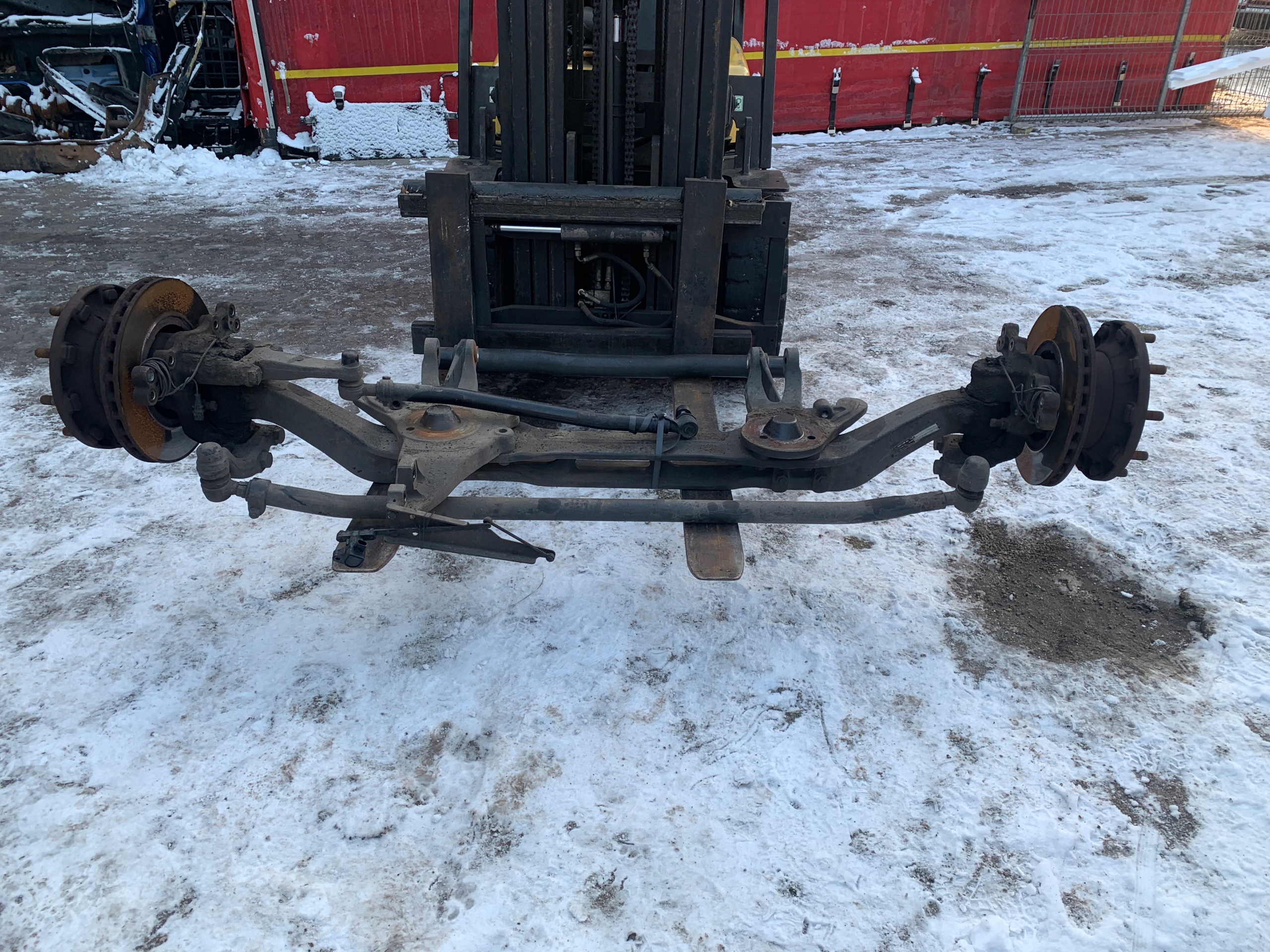 OŚ PRZEDNIA MERCEDES ACTROS MP4 ANTOS F-8.0/C22.5