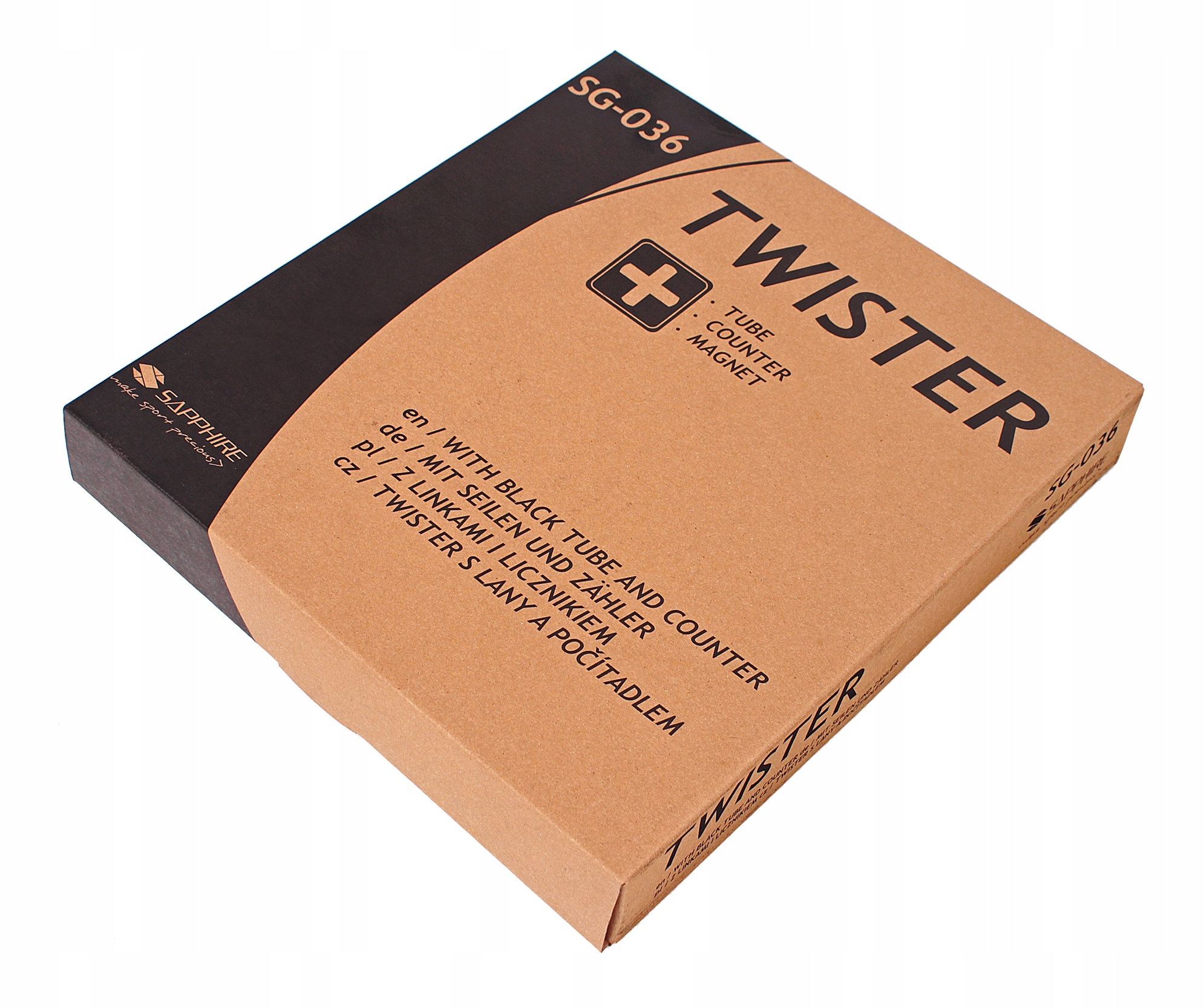 TWISTER do ćwiczeń OBROTOWY Sapphire-36 Z MASAŻEREM ekspander LICZNIK LCD EAN (GTIN) 5902340243114