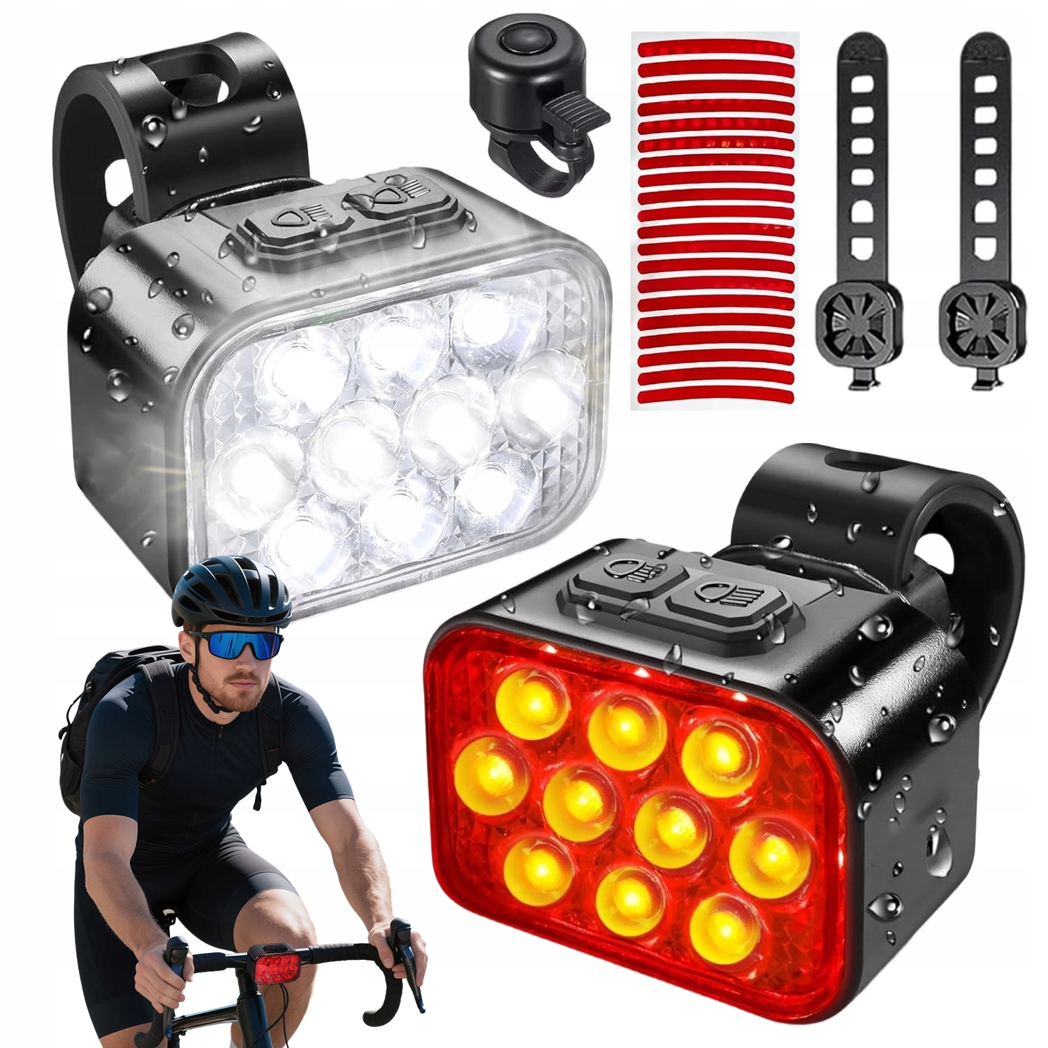 Oświetlenie Rowerowe Led Do Roweru Górskiego Szosowego I Hulajnogi