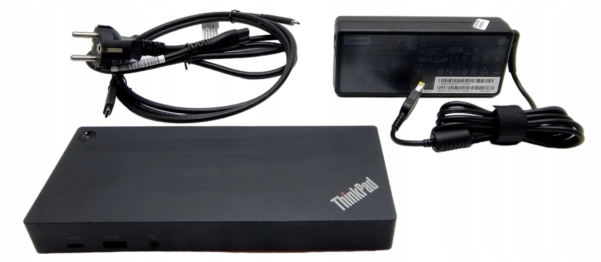 Stacja LENOVO ThinkPad Hybrid USB-C 40AF0135EU 40AF + ZASILACZ Informacje o bezpieczeństwie CE