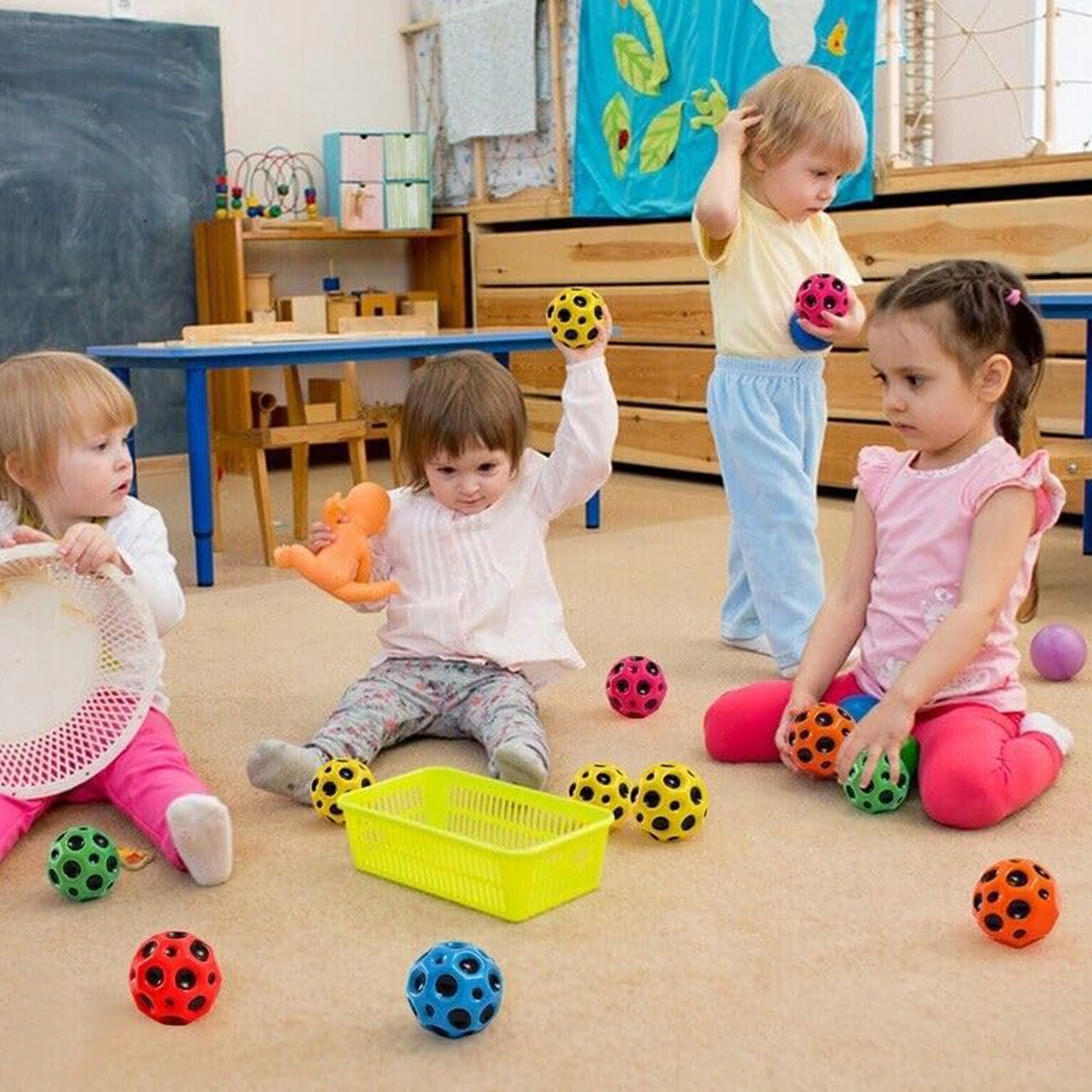 PIŁKA PIŁECZKA ODBIJAJĄCA SIĘ METEOR SKY BALL 6 KOLORÓW Kod producenta 6TY04346