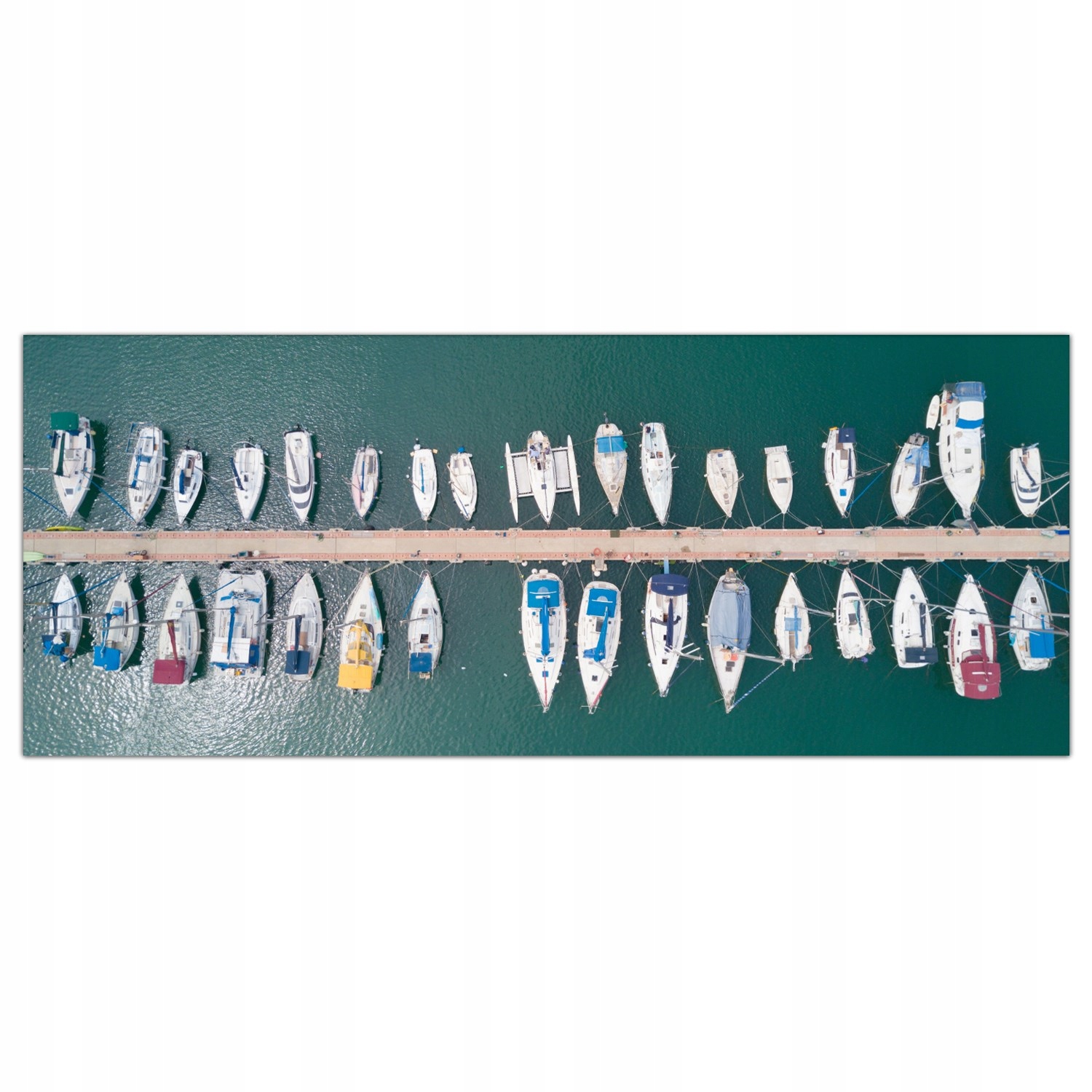 

Obraz na szkle Foto Przystań Jachty Statki 125x50