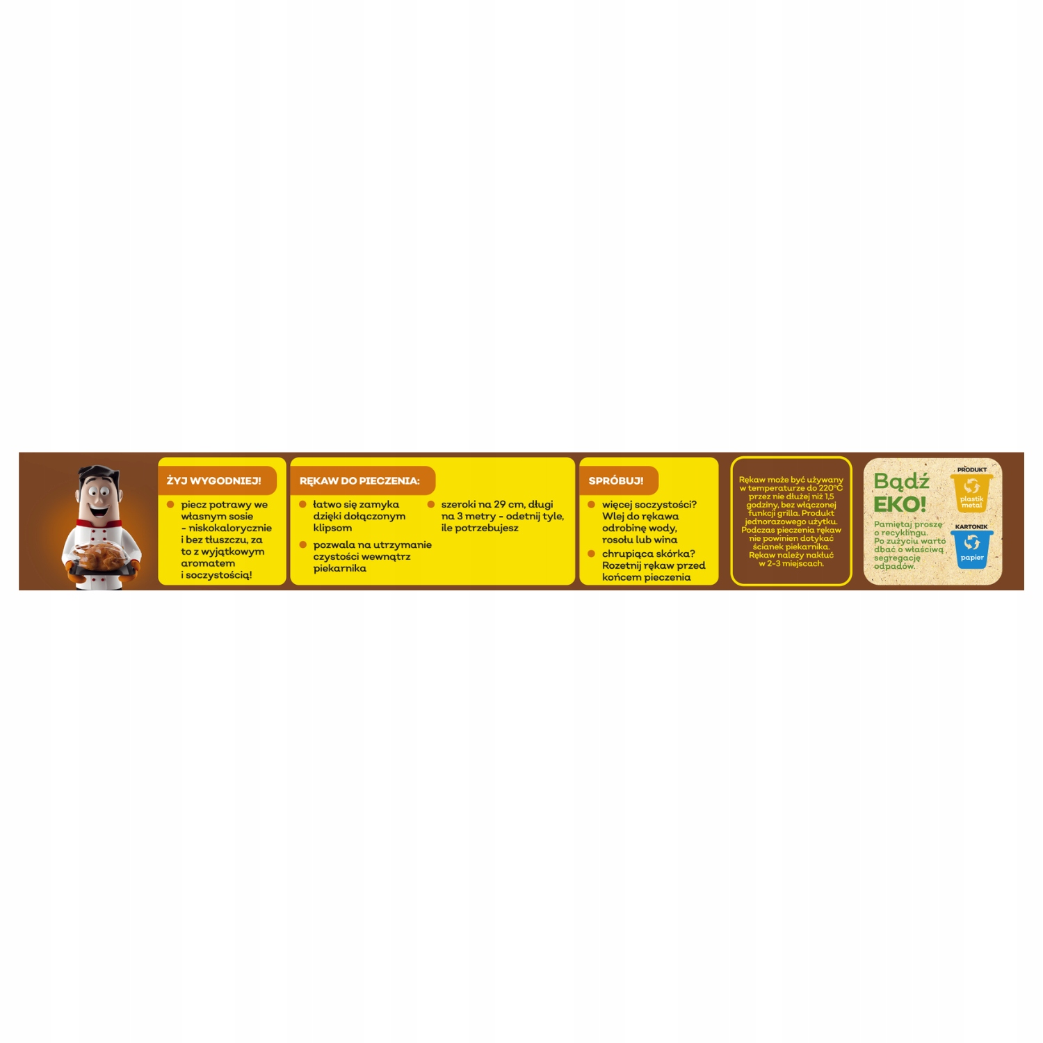 RĘKAW DO PIECZENIA DO PIEKARNIKA 3M JAN NIEZBĘDNY Kod producenta Jan niezbędny