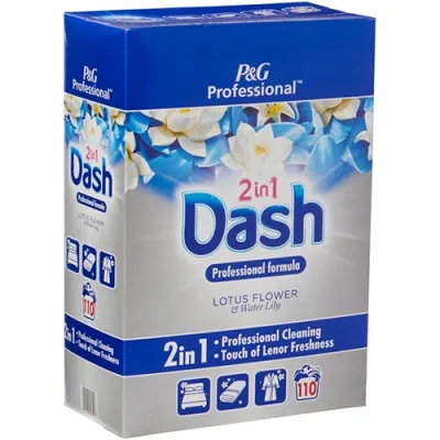 Levně Dash Professional Lotus & Lily prášek 110p 6,6 kg