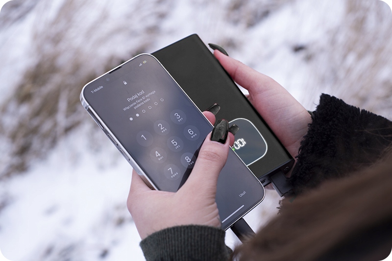 POWERBANK 30000 22.5W USB C ŁADOWARKA + KABEL 3w1 Napięcie 12 V