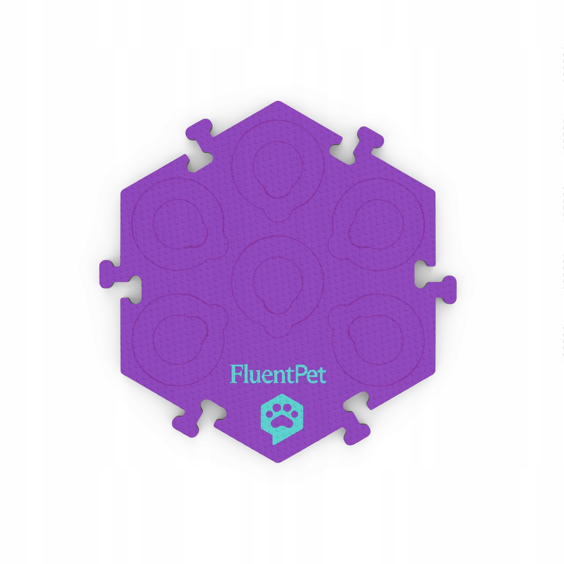 Levně FluentPet HexTile Flex pěnová podložka na tlačítka pro psa/kočku fialová
